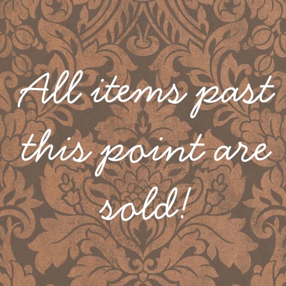 ⭐️Sold Items⭐️
